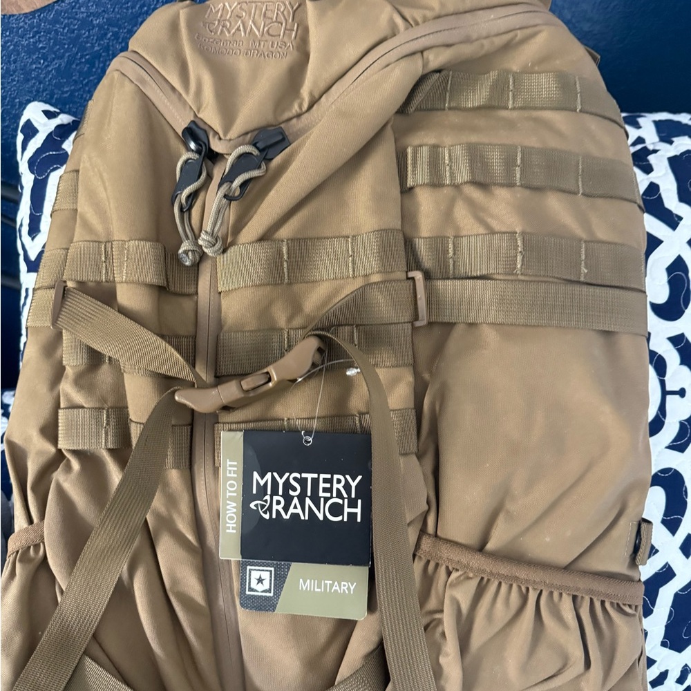 Mystery Ranch Military Backpack in Tan